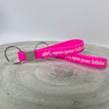 girl, keychain